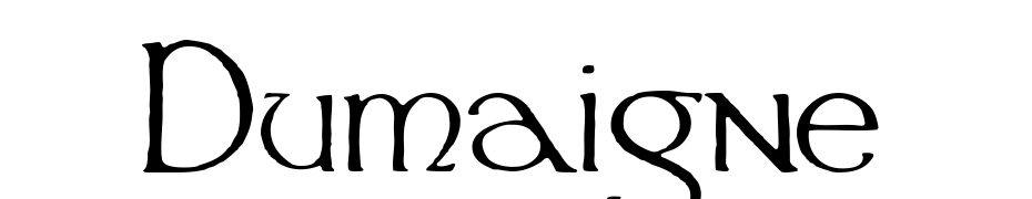 Dumaigne Font Download Free