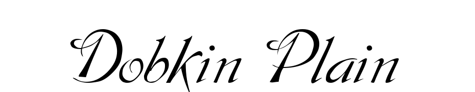 Dobkin Plain Font Download Free