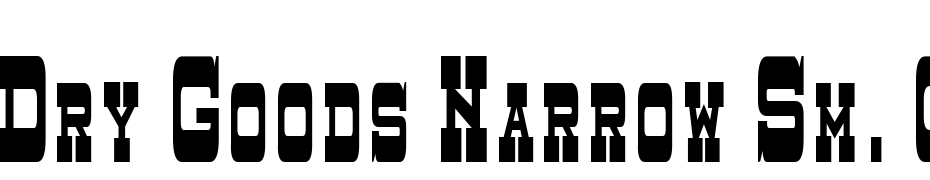 Dry Goods Narrow Sm. Caps JL Font Download Free