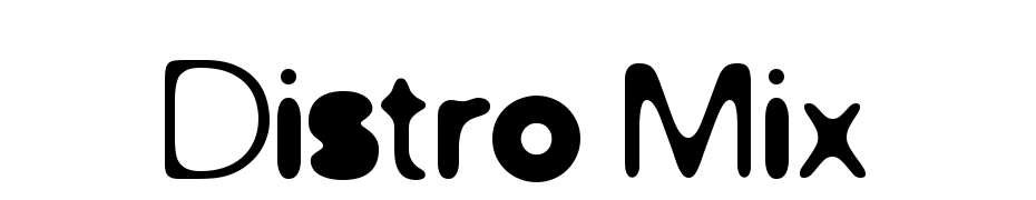 Distro Mix Font Download Free