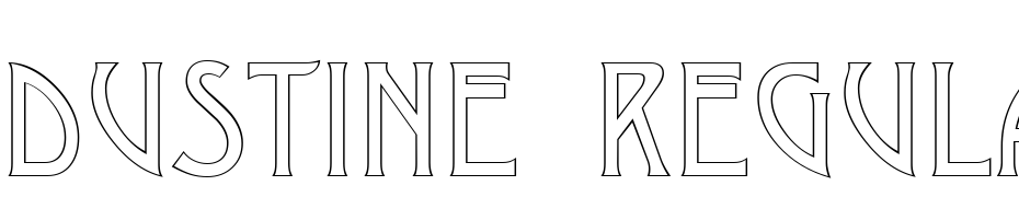 Dustine Regular Font Download Free