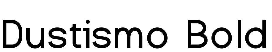 Dustismo Bold Font Download Free