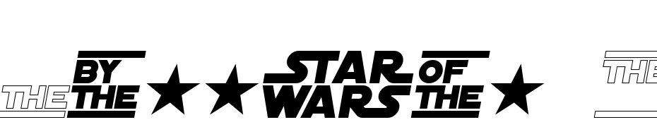 Distant Galaxy Symbols Italic Schrift Herunterladen Kostenlos