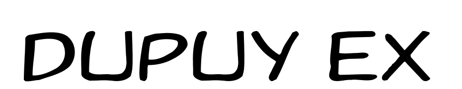 Dupuy Ex Yazı tipi ücretsiz indir