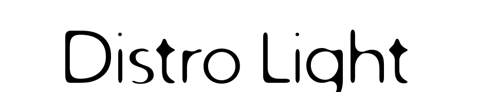 Distro Light Font Download Free