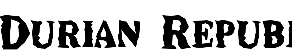Durian Republik Font Download Free