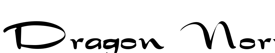 Dragon Normal cкачати шрифт безкоштовно
