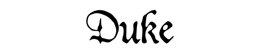 Duke Font Download Free