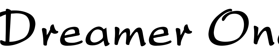 Dreamer One Bold Font Download Free