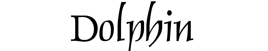 Dolphin Font Download Free