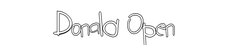 Donald Open Font Download Free