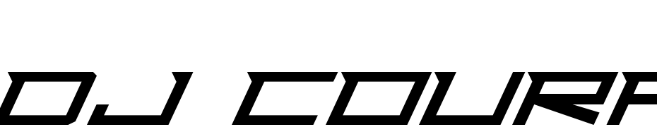 Dj Courageous Font Download Free