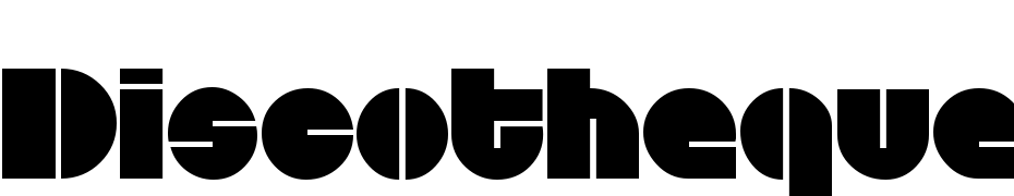 Discotheque Regular Font Download Free