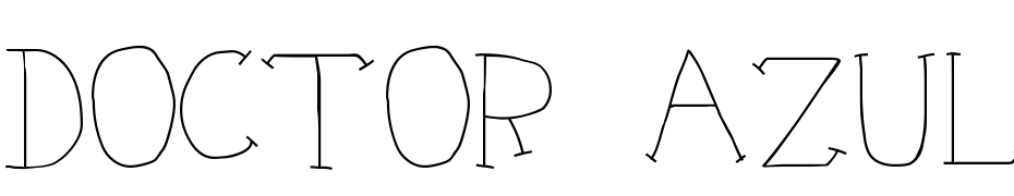 Doctor Azul Fuente Descargar Gratis