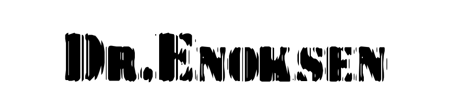 Dr.Enoksen Font Download Free