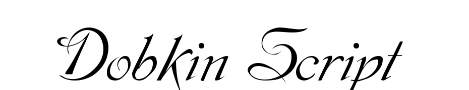 Dobkin Script Font Download Free