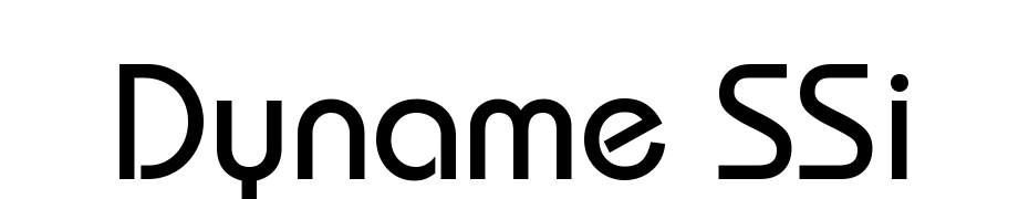 Dyname SSi Font Download Free
