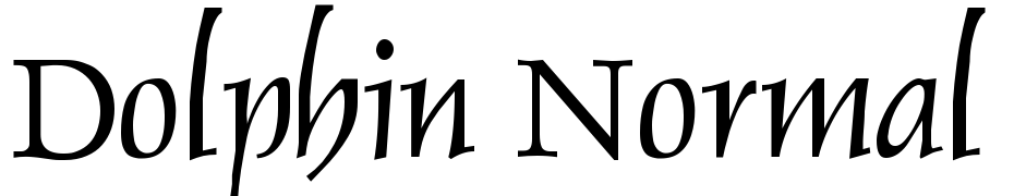 Dolphin Normal Font Download Free