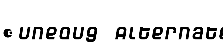 Dunebug Alternates 45MPH Font Download Free