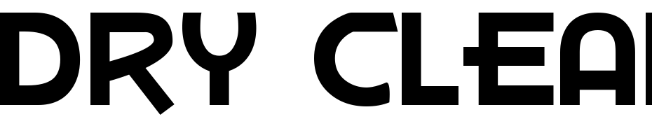 Dry Cleaners Font Download Free
