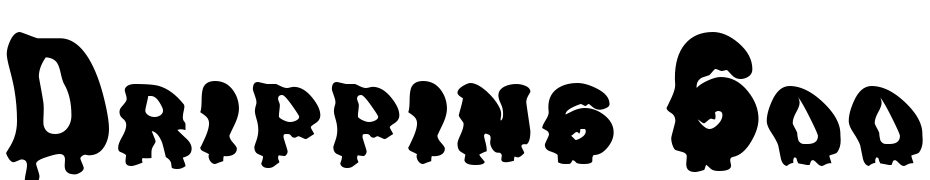 Dripping Goo Font Download Free