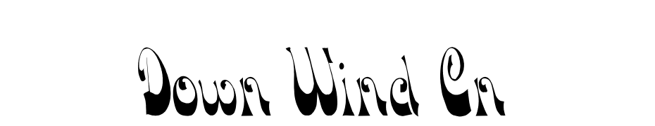 Down Wind Cn Font Download Free