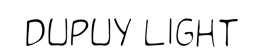 Dupuy Light Font Download Free