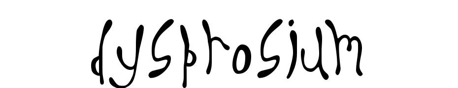 Dysprosium Schrift Herunterladen Kostenlos