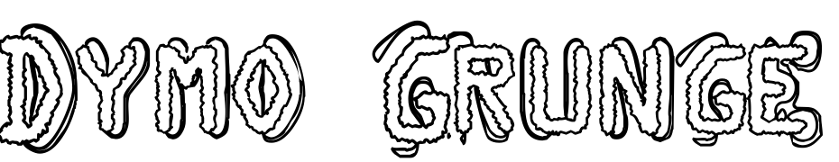 Dymo Grunge Bubble Extras Font Download Free