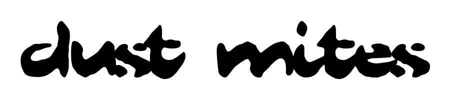 Dust Mites Font Download Free