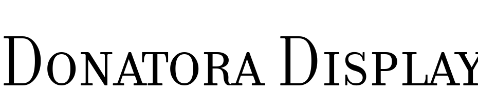 Donatora Display SC Font Download Free