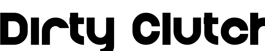 Dirty Clutch Font Download Free