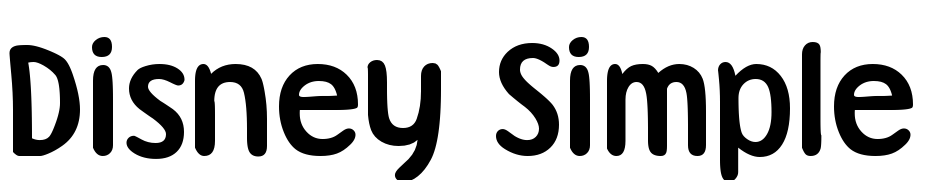 Disney Simple Font Download Free