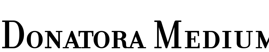 Donatora Medium SC Font Download Free