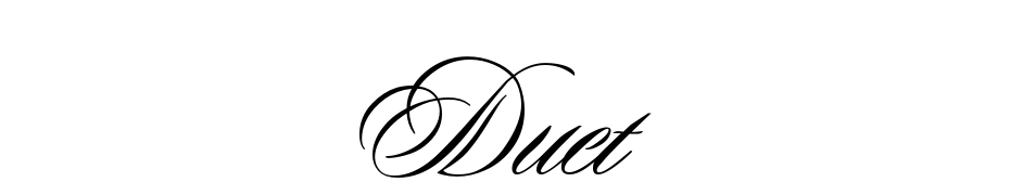 Duet Font Download Free