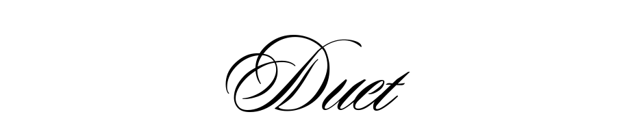 Duet Font Download Free