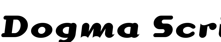 Dogma Script Bold Bold Font Download Free