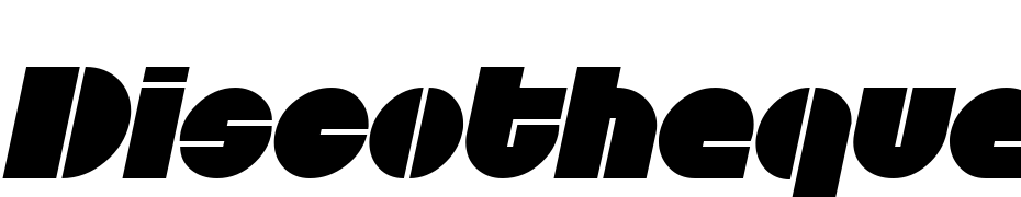 Discotheque Italic Font Download Free