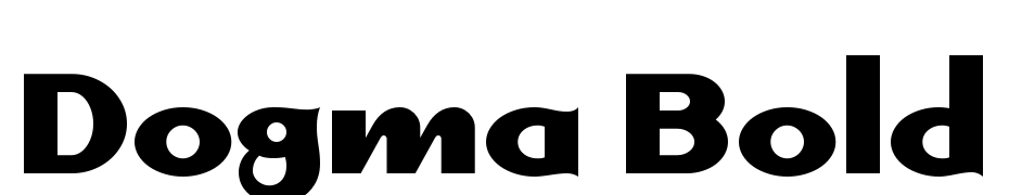 Dogma Bold Font Download Free
