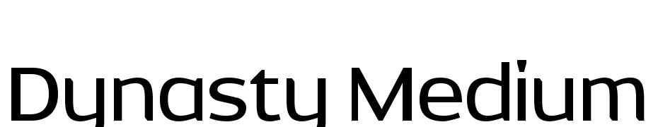 Dynasty Medium Font Download Free