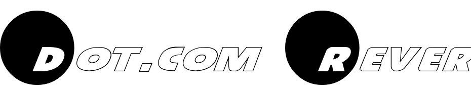 Dot.com Reverse Pro Font Download Free