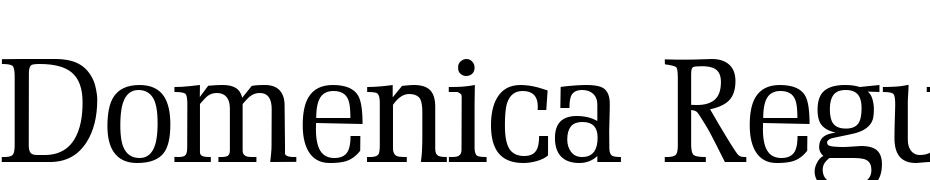 Domenica Regular Font Download Free