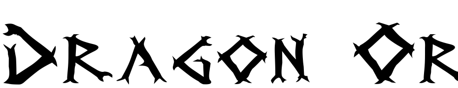 Dragon Order Font Download Free