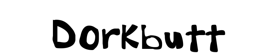 Dorkbutt Font Download Free