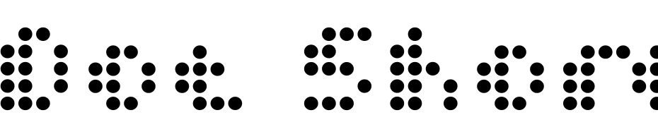 Dot Short Of A Matrix Scarica Caratteri Gratis