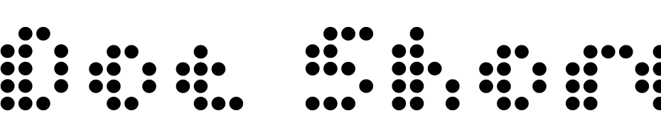 Dot Short Of A Matrix cкачати шрифт безкоштовно