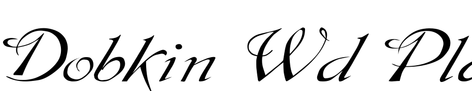 Dobkin Wd Plain Font Download Free
