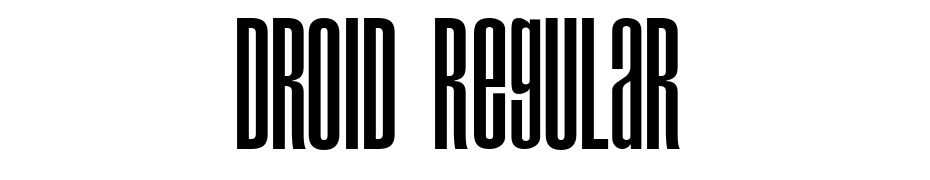 Droid Regular Font Download Free