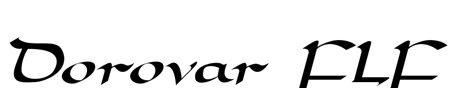 Dorovar FLF Italic Font Download Free