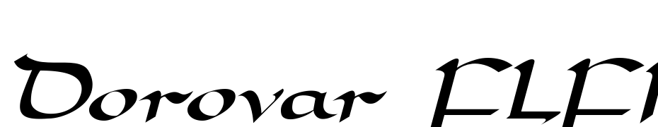 Dorovar FLF Italic Font Download Free